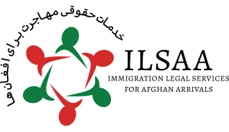 Logo for ILSAA - Immigration Legal Services for Afghan Arrivals